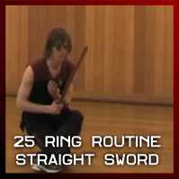 Wundang Straight Sword 25 Ring Routine